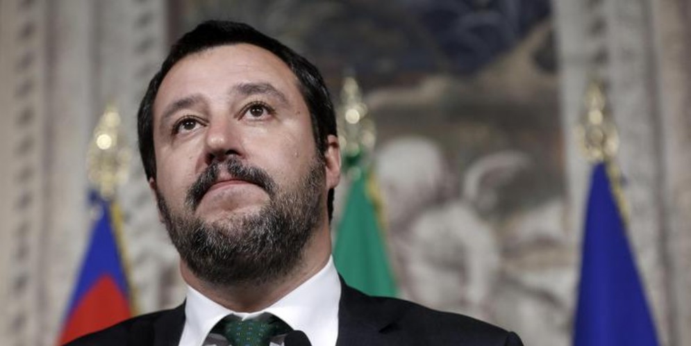 Il leader della Lega, Matteo Salvini