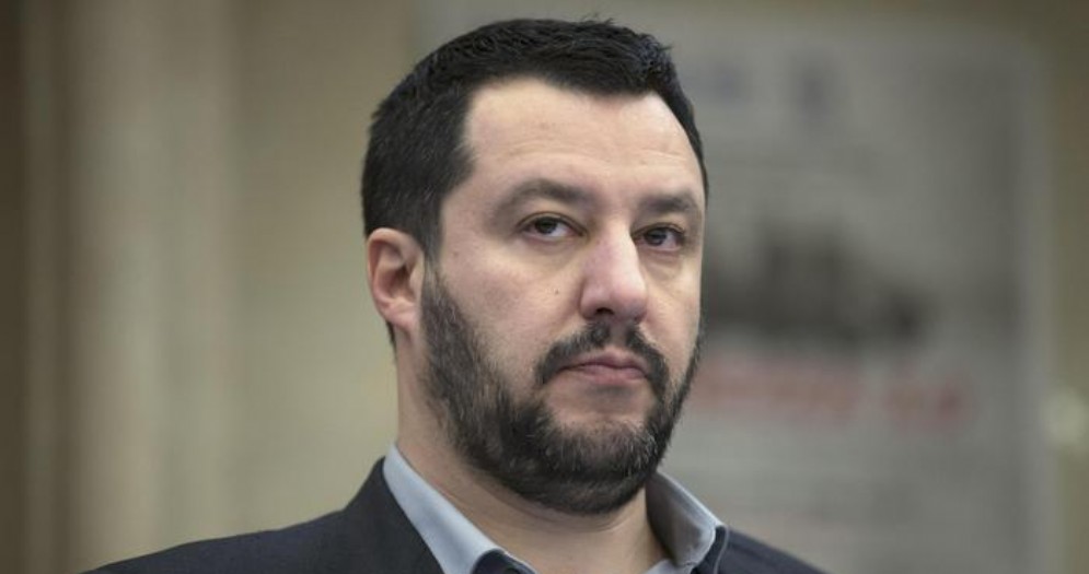 Il leader della Lega, Matteo Salvini