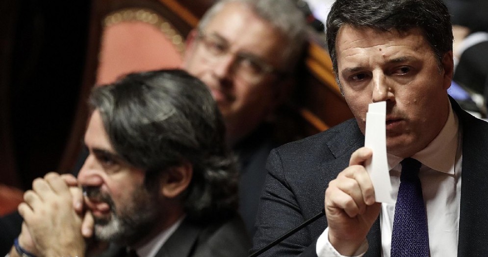 Il senatore Pd Matteo Renzi