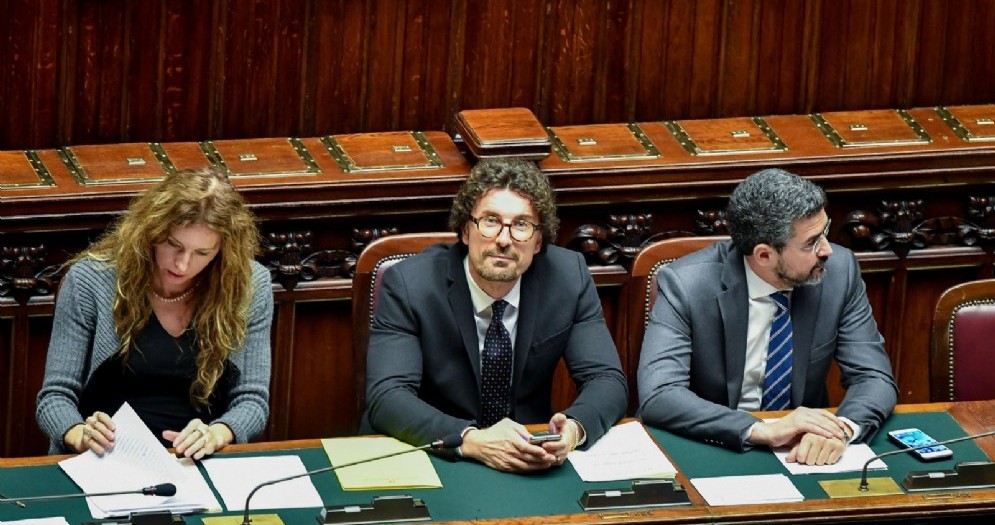 Il ministro delle Infrastrutture Danilo Toninelli
