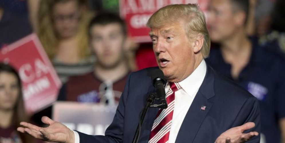Il Presidente americano, Donald Trump