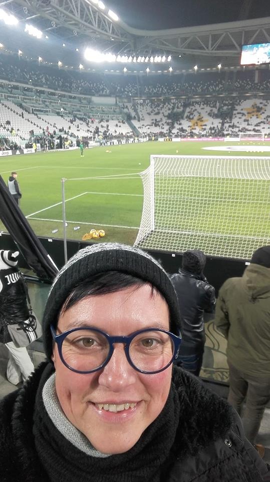Elena Di Martino prima di ricevere la pallonata