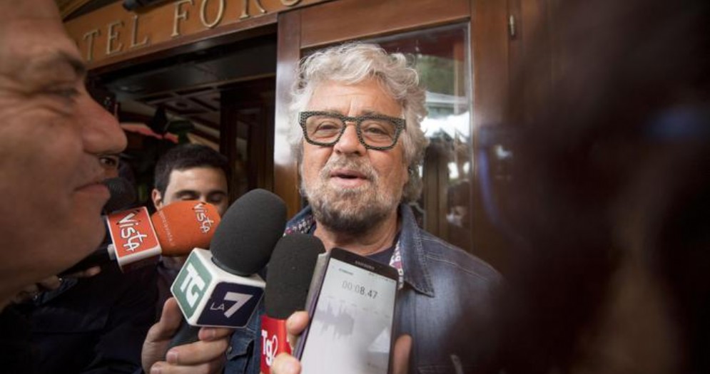 Il fondatore del MoVimento 5 Stelle, Beppe Grillo