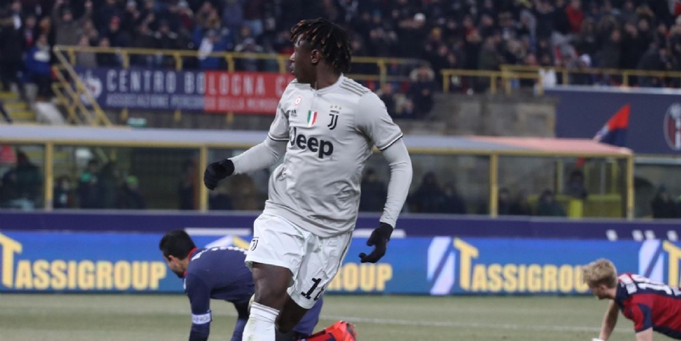 Moise Kean, attaccante della Juventus classe 2000