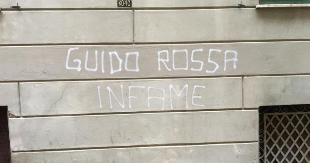 Scritte contro Guido Rossa, identificati gli autori