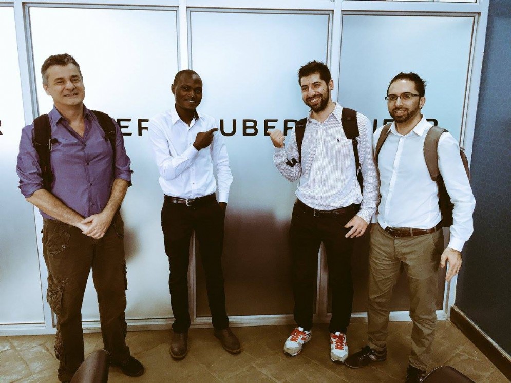 L’incontro con il Country Manager di Uber Uganda.