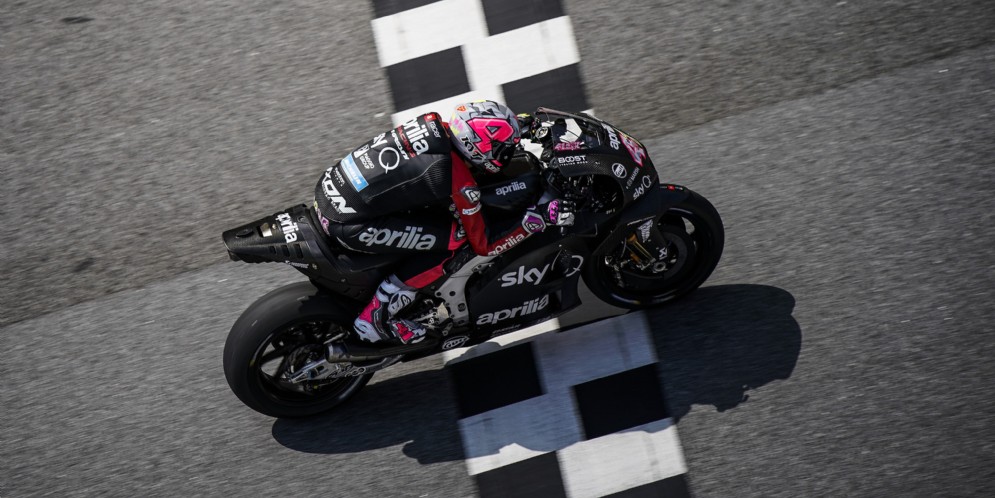 Si conclude positivamente la prima sessione di test MotoGP 2019 per Aprilia