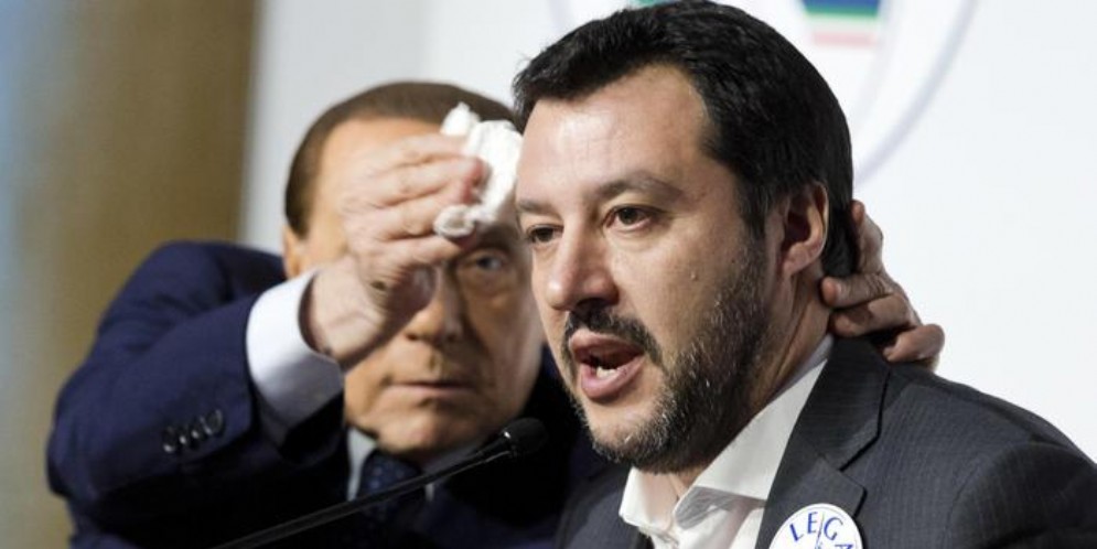 Silvio Berlusconi e Matteo Salvini