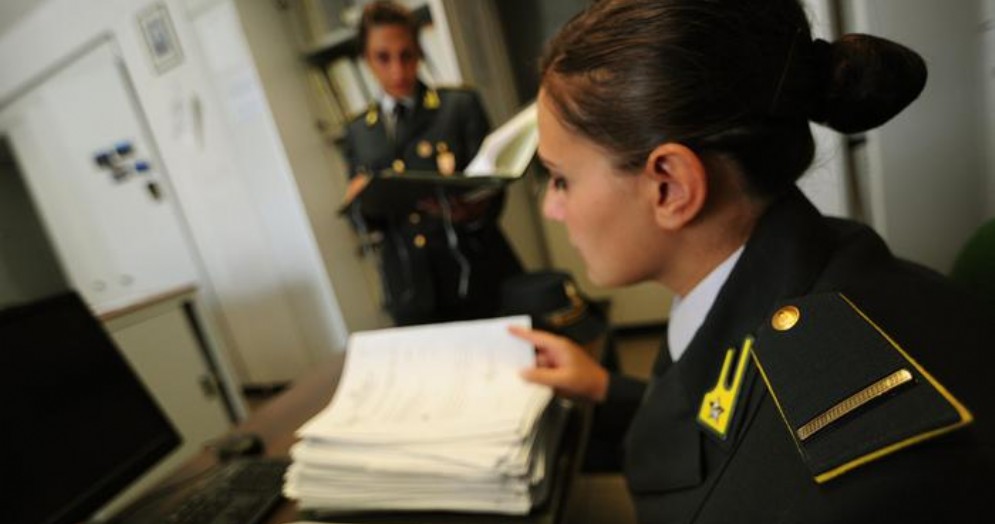 Finanzieri al lavoro - Immagine di repertorio