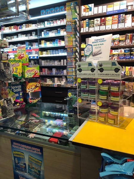 Un rivenditore di Cannabis Legale