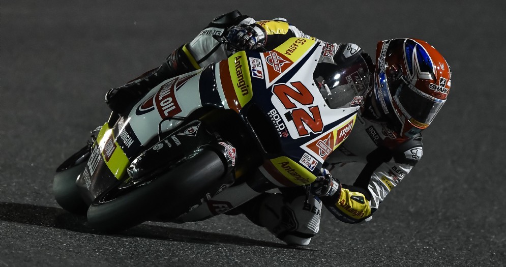 Sam Lowes in azione in Qatar