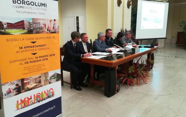 Ecco ‘Borgolume’: 56 alloggi in housing sociale in via Lumignacco