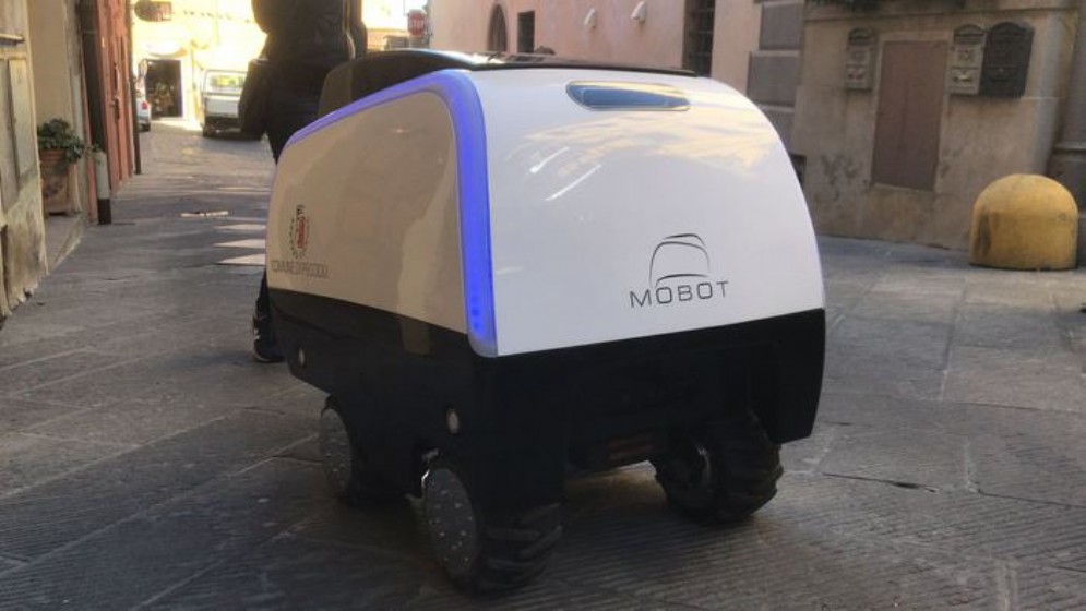 MoBot, il carrello robotico che aiuta a portare la spesa