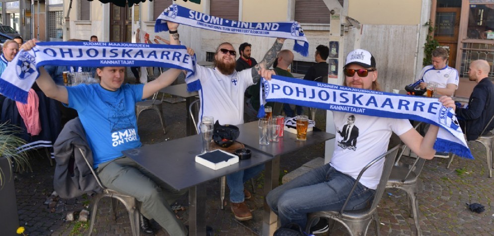 Udine 'invasa' dai tifosi finlandesi: saranno in 700 al Friuli