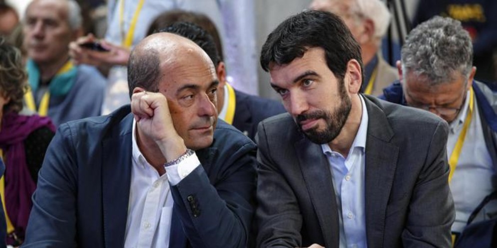 Maurizio Martina e Nicola Zingaretti