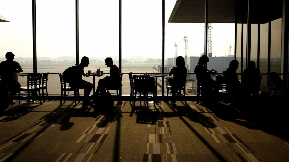 Sala d'attesa aeroporto