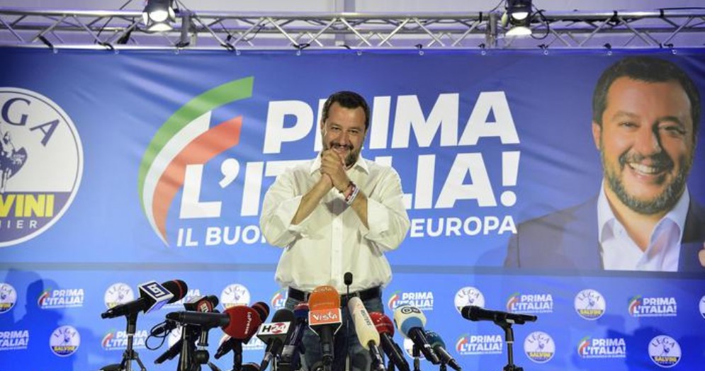 In Italia è il Carroccio di Matteo Salvini a dominare la scena delle Europee 2019