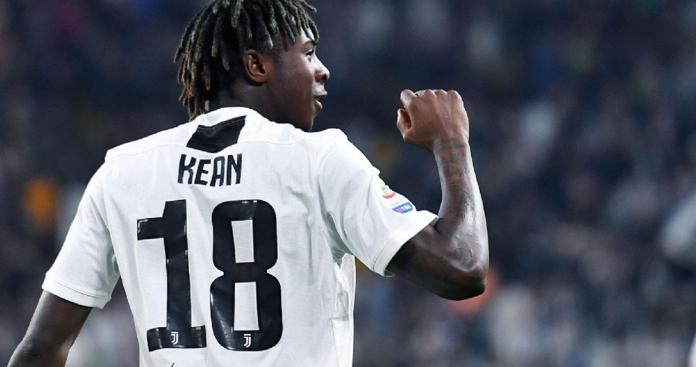 Moise Kean, attaccante della Juventus classe 2000