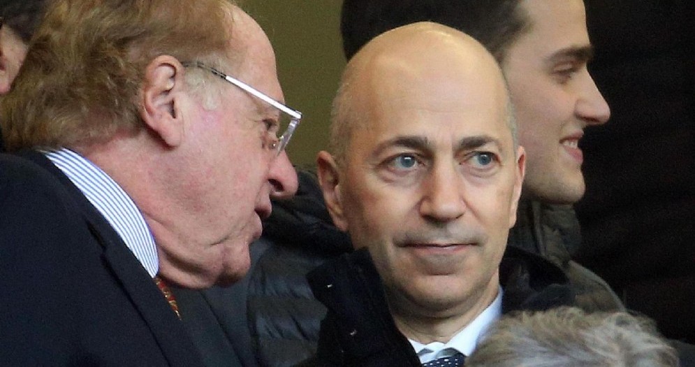 Paolo Scaroni ed Ivan Gazidis, presidente ed amministratore delegato del Milan