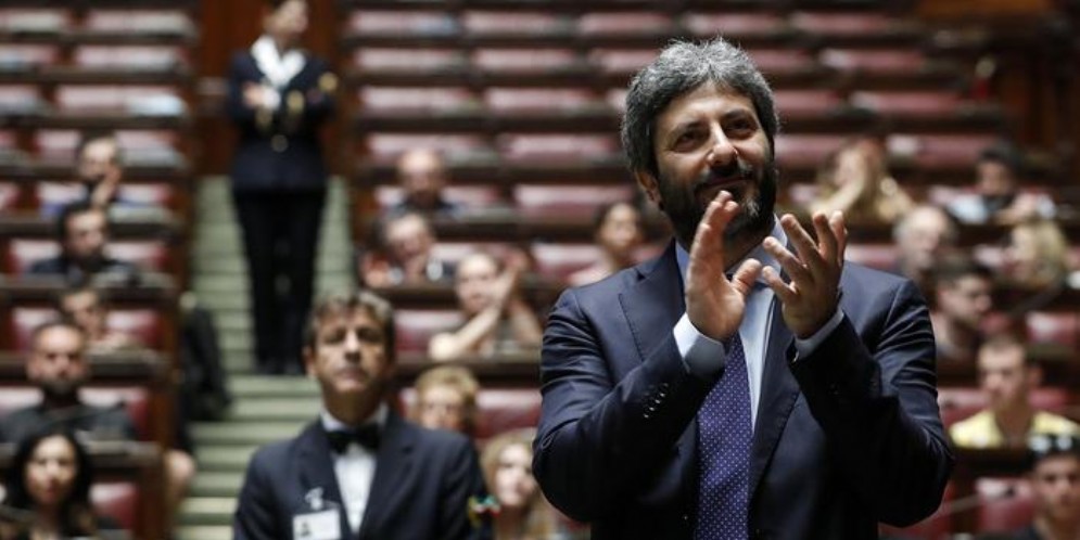 Il Presidente della Camera, Roberto Fico