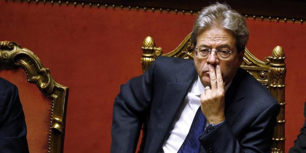 L'ex Premier Paolo Gentiloni