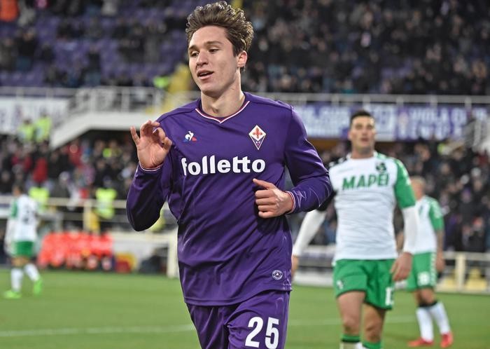 Federico Chiesa, attaccante della Fiorentina