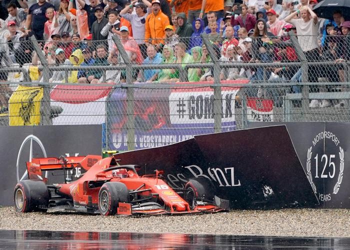 L'errore di Charles Leclerc