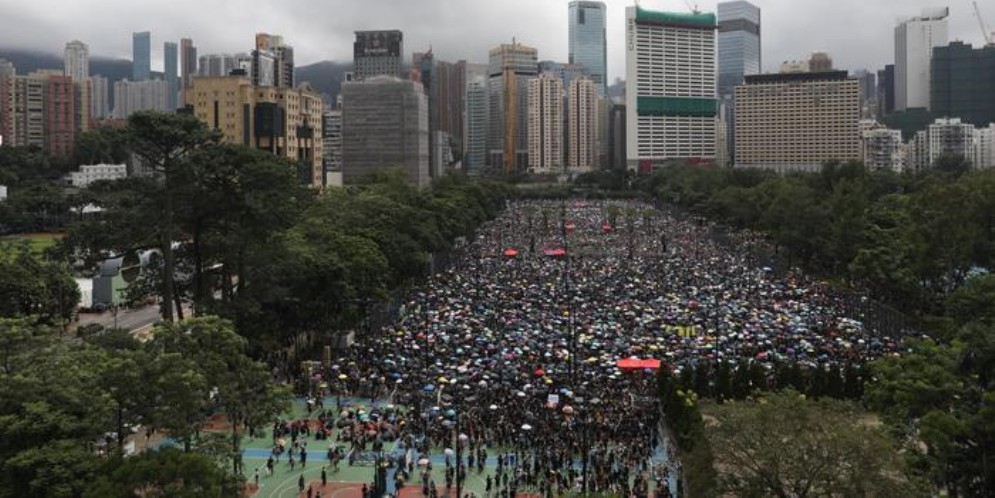 Manifestazioni di piazza a Hong Kong