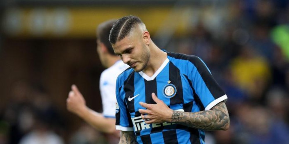 Mauro Icardi con la maglia dell'Inter