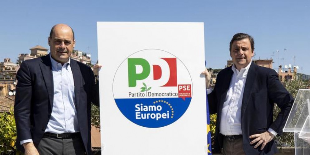 Nicola Zingaretti e Carlo Calenda