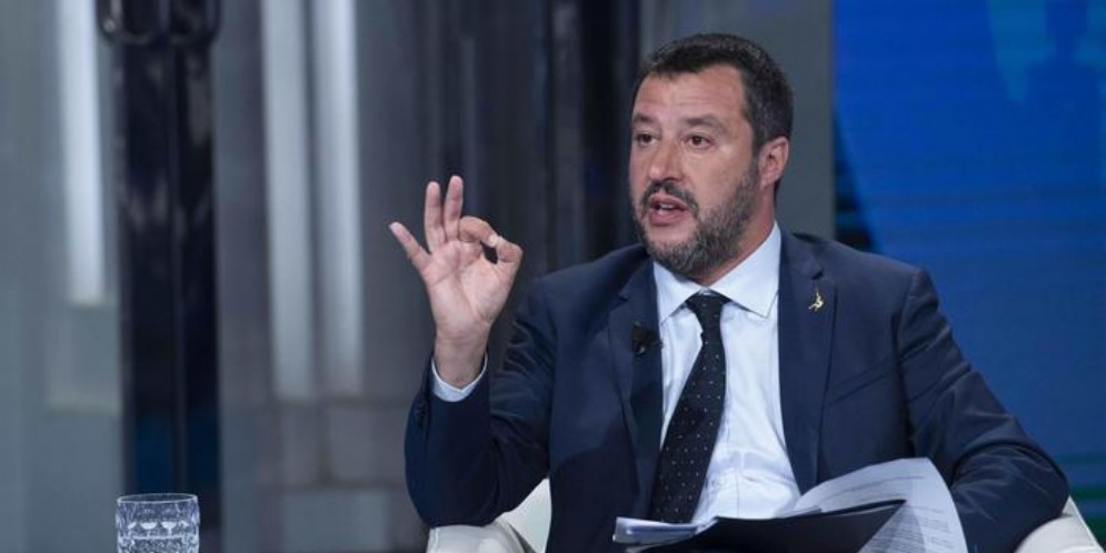 Il leader della Lega, Matteo Salvini