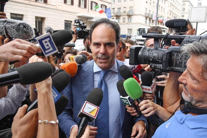 Il capogruppo al Senato, Andrea Marcucci