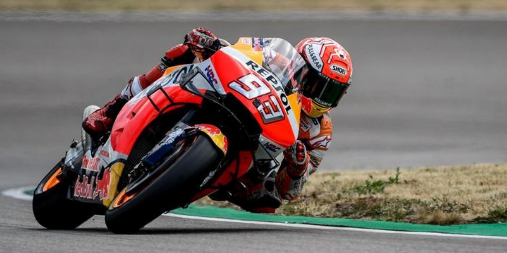 Il pilota della Honda, Marc Marquez