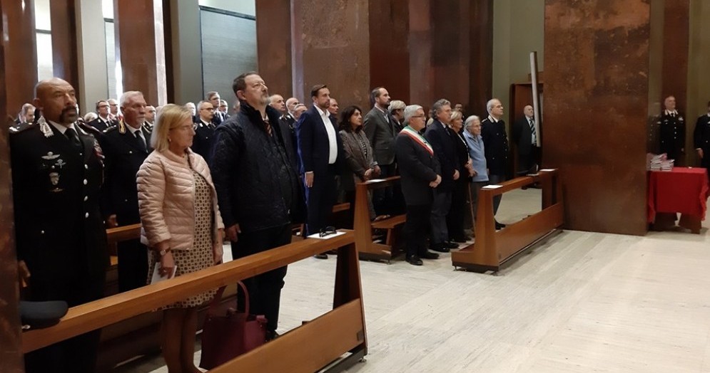 Messa a suffragio dei due agenti uccisi nella Questura di Trieste
