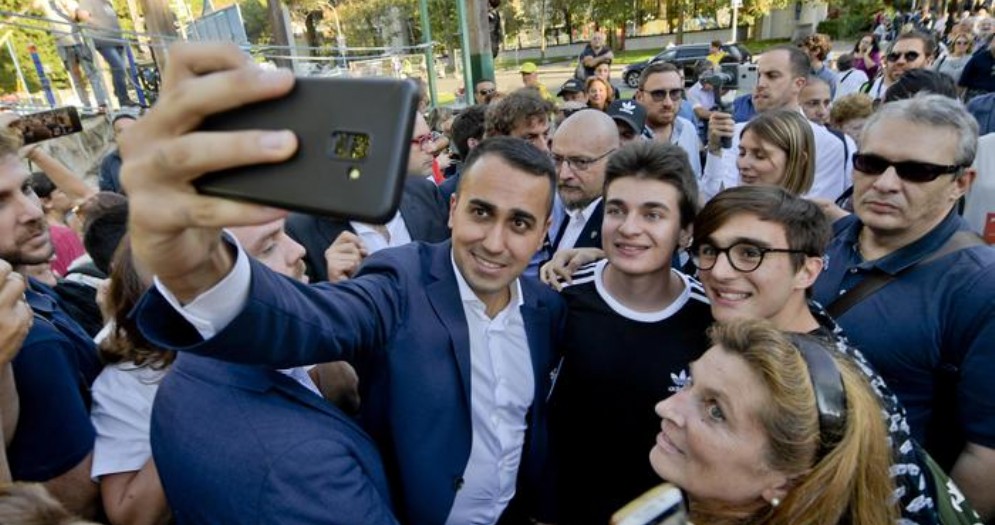 Il leader dei 5 Stelle, Luigi Di Maio