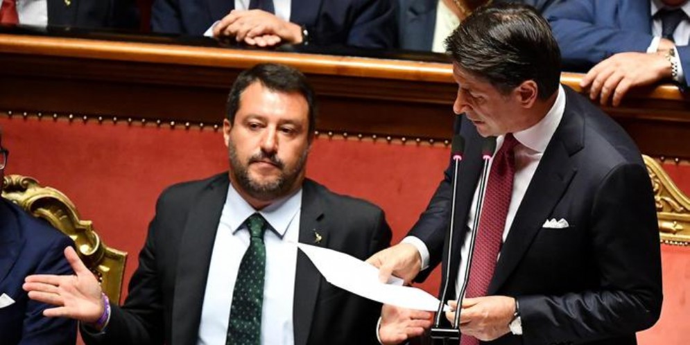 Matteo Salvini e Giuseppe Conte