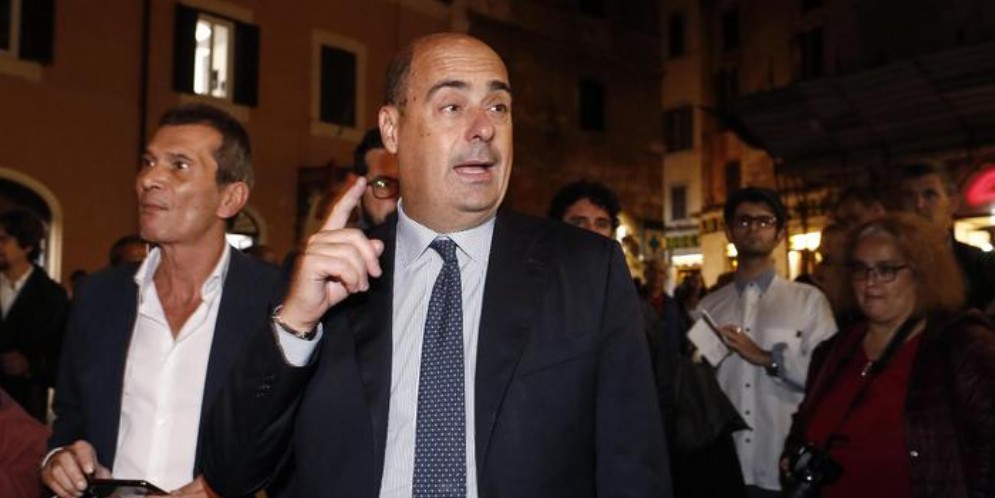 Il Segretario del PD, Nicola Zingaretti