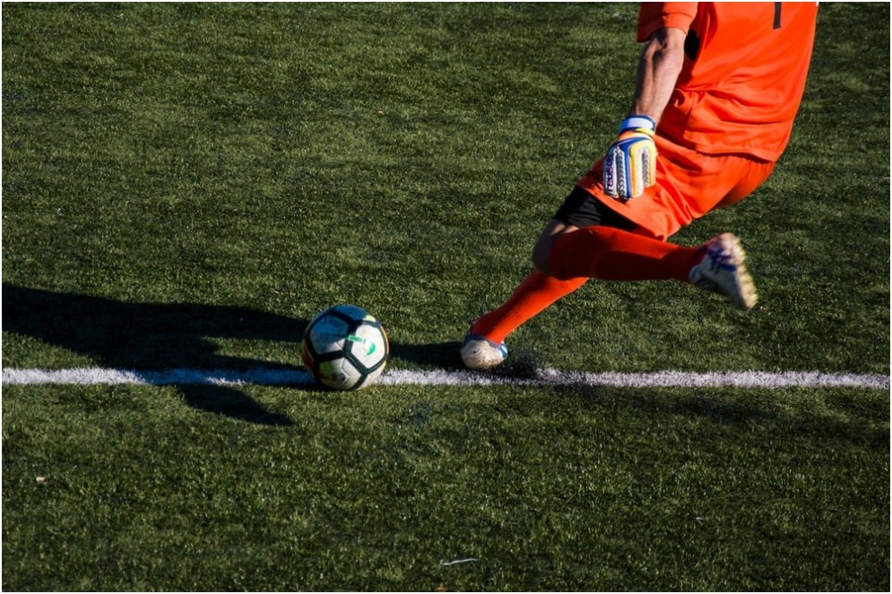 Un calciatore