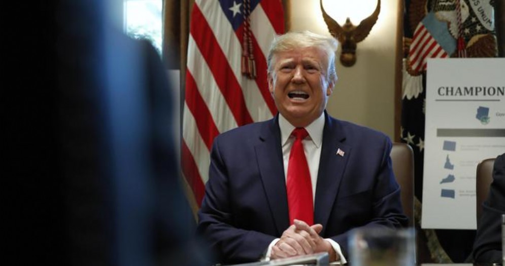 Il Presidente americano, Donald Trump