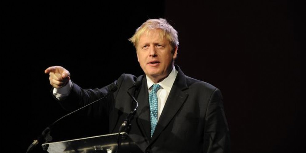 Il leader dei conservatori britannici, Boris Johnson