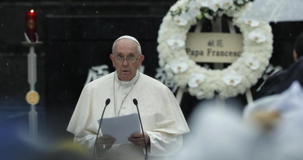 Papa Francesco a Nagasaki