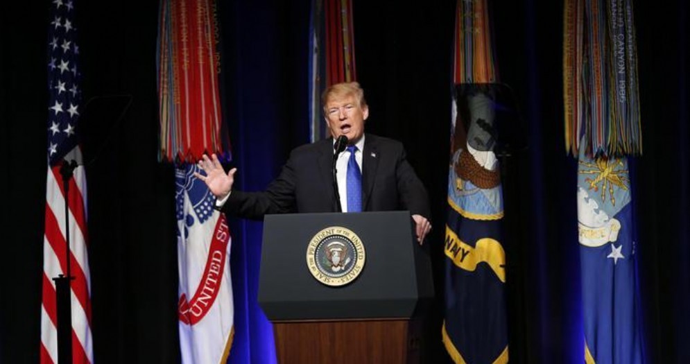 Il Presidente americano, Donald Trump