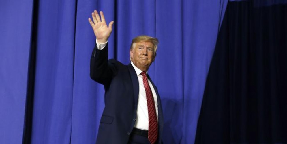 Il Presidente americano, Donald Trump