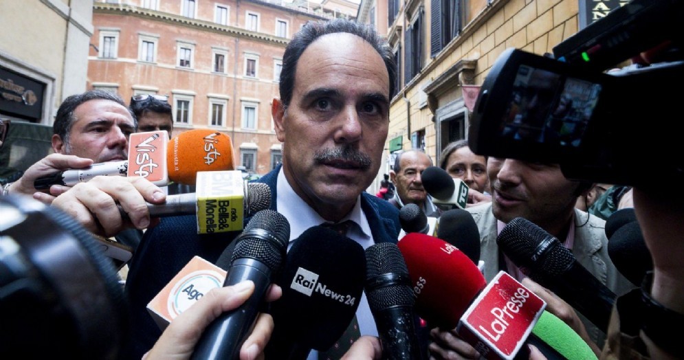 Il capogruppo PD alla Camera, Andrea Marcucci