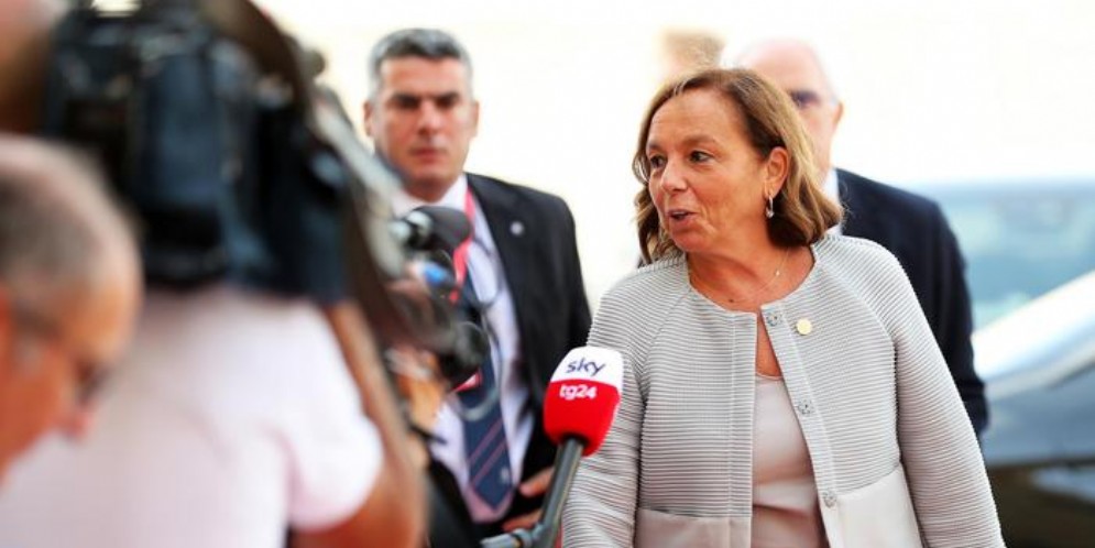 Il Ministro dell'Interno, Luciana Lamorgese