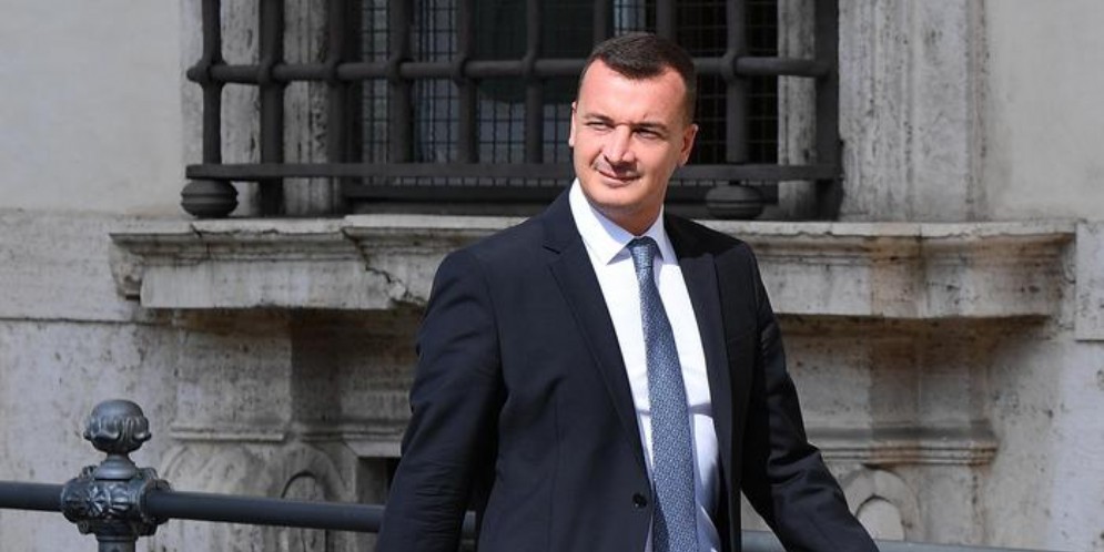 Il portavoce di Palazzo Chigi, Rocco Casalino