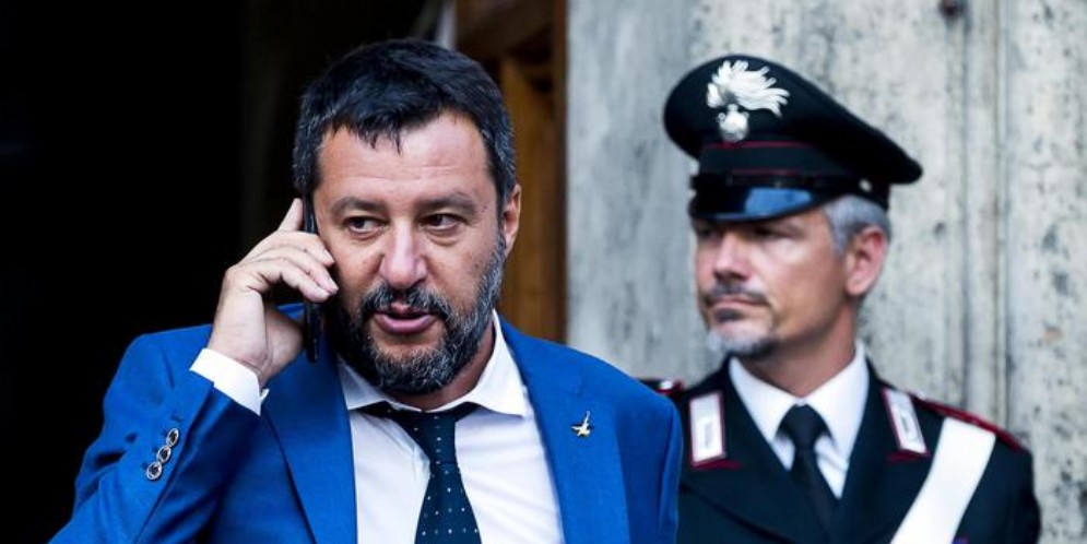 L'ex Ministro dell'Interno e leader della Lega, Matteo Salvini