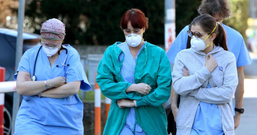 Infermieri al lavoro