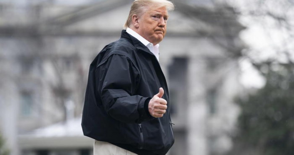Il Presidente americano, Donald Trump