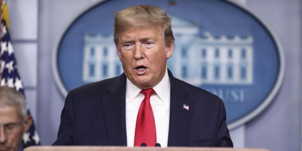 Il Presidente americano, Donald Trump